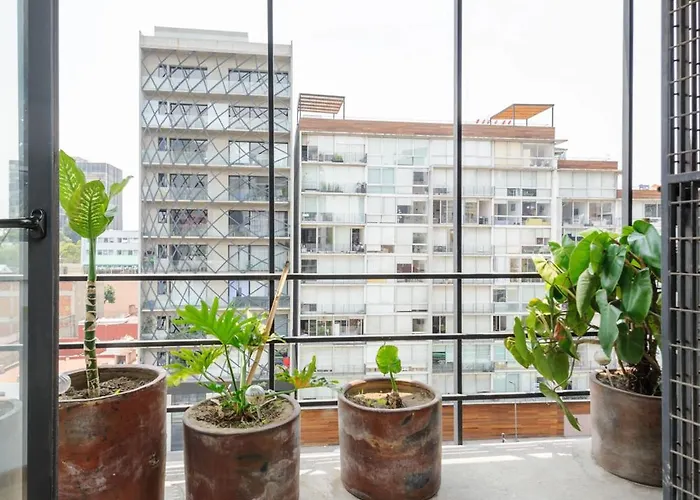 Cozy Loft In Cuauhtemoc *