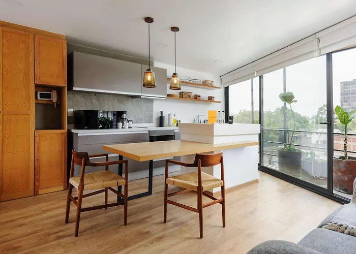 Cozy Loft In Cuauhtemoc Appartement *